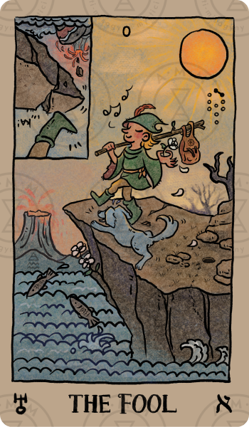 Akashic Eye Tarot – The Fool