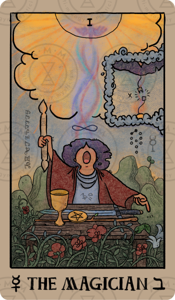 Akashic Eye Tarot – The Magician