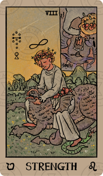 Akashic Eye Tarot – Strength