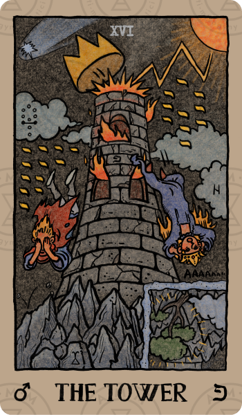 Akashic Eye Tarot – The Tower