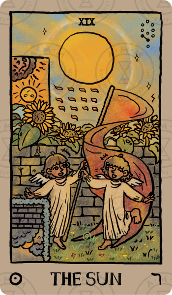 Akashic Eye Tarot – The Sun