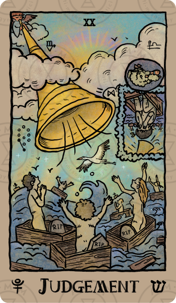 Akashic Eye Tarot – Judgement