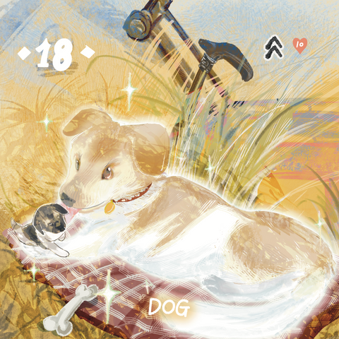 As We Wish Lenormand – Dog