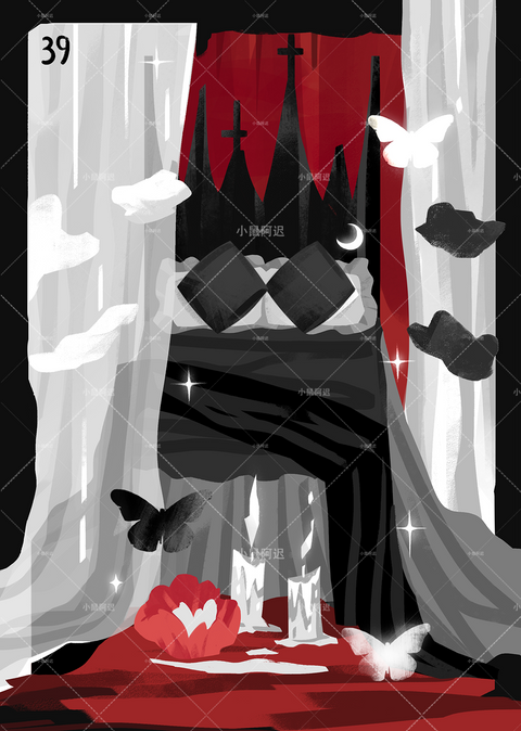 Blood Nightmare Lenormand – Bed