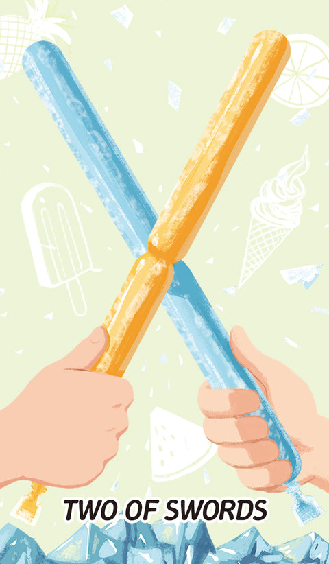 Chinese Cuisine Tarot – Two of Swords