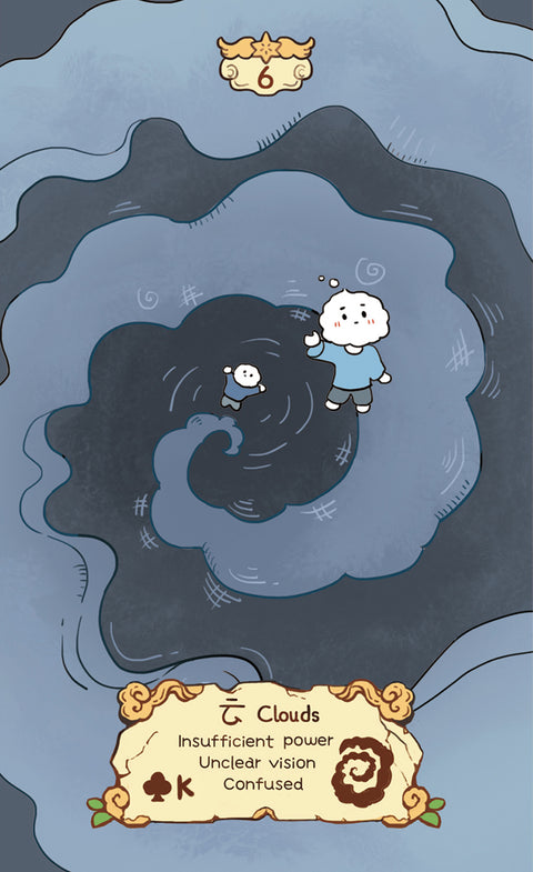 Cloud Rune Legend Lenormand – Clouds
