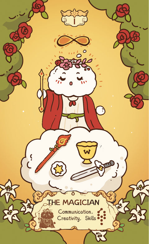Cloud Rune Legend Tarot – The Magician
