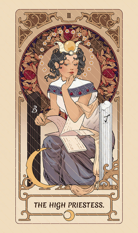 Dawn of Dreams Tarot – The High Priestess