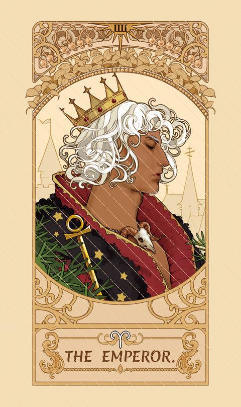 Dawn of Dreams Tarot – The Emperor