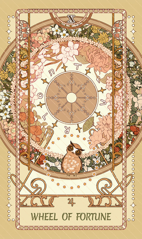 Dawn of Dreams Tarot – The Wheel of Fortune