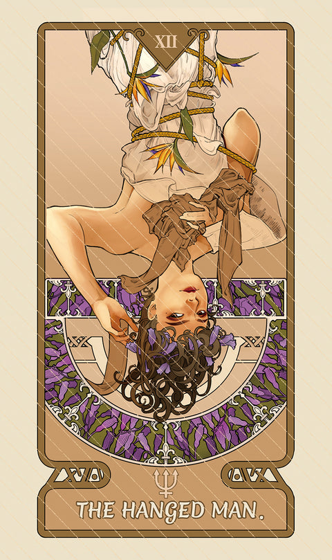 Dawn of Dreams Tarot – The Hanged Man