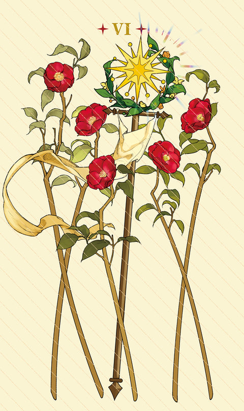 Dawn of Dreams Tarot – Six of Wands