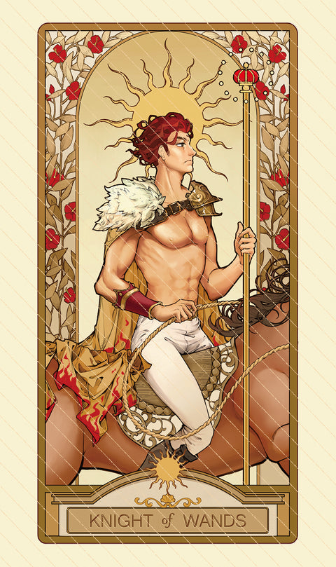 Dawn of Dreams Tarot – Knight of Wands