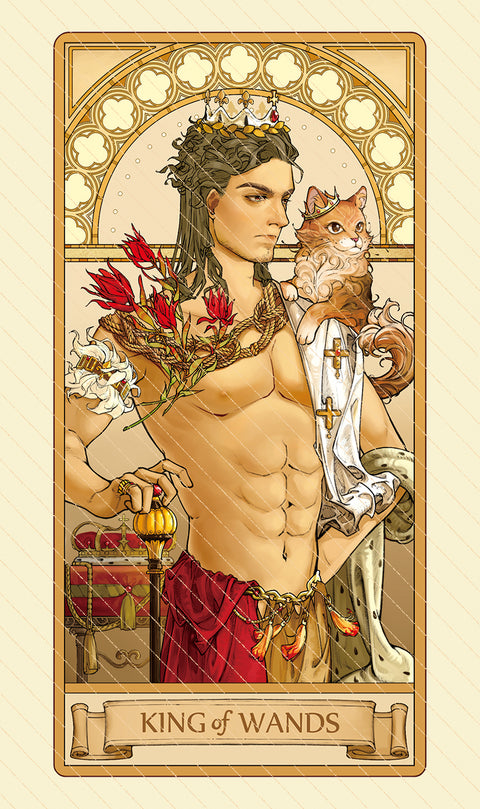 Dawn of Dreams Tarot – King of Wands