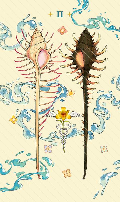 Dawn of Dreams Tarot – Two of Cups