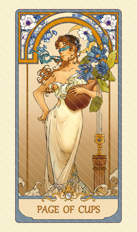 Dawn of Dreams Tarot – Page of Cups