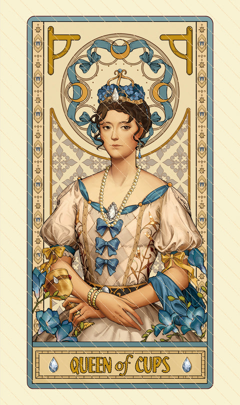 Dawn of Dreams Tarot – Queen of Cups