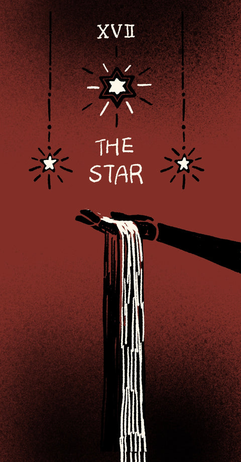 Dirty Red Tarot – The Star