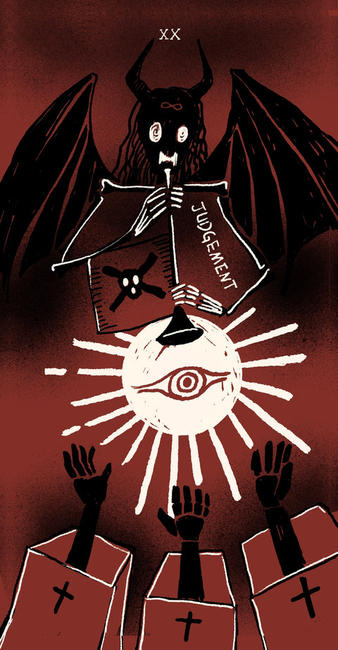 Dirty Red Tarot – Judgement