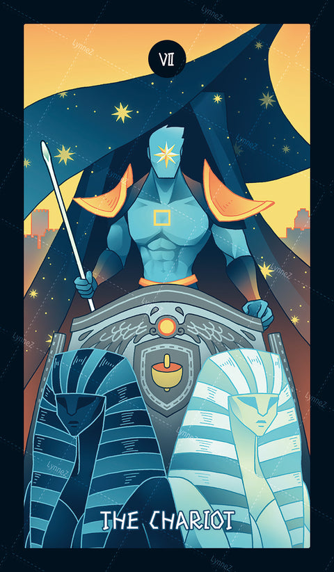 Elemental Strength Tarot – The Chariot
