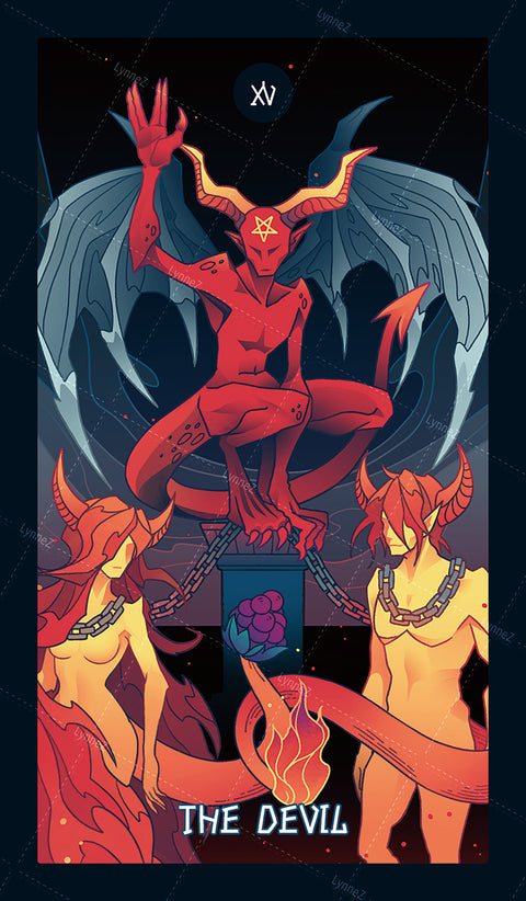 Elemental Strength Tarot – The Devil