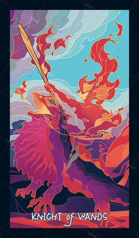 Elemental Strength Tarot – Knight of Wands