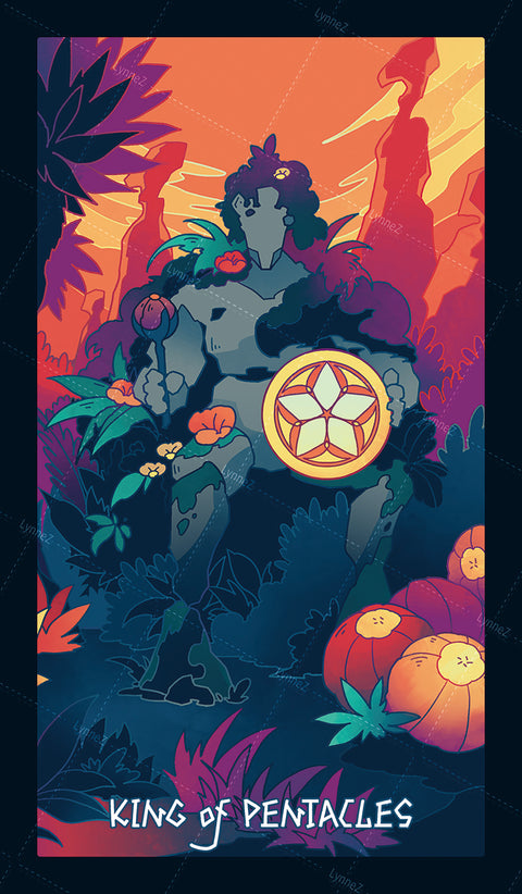 Elemental Strength Tarot – King of Pentacles