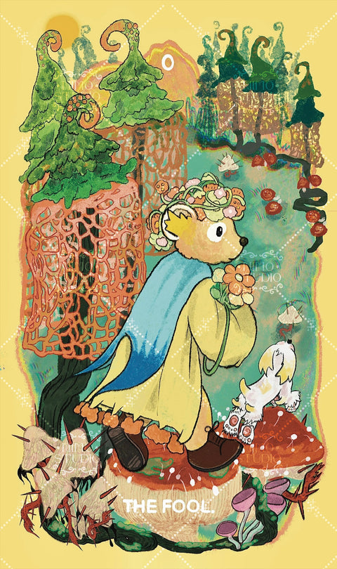 Exotic Flora Tarot – The Fool