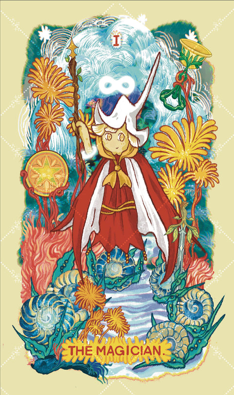 Exotic Flora Tarot – The Magician