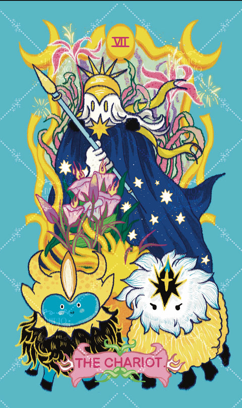 Exotic Flora Tarot – The Chariot