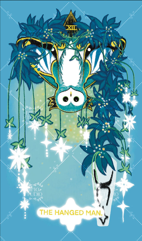 Exotic Flora Tarot – The Hanged Man