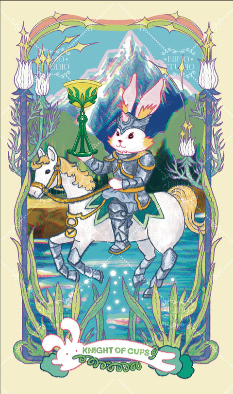 Exotic Flora Tarot – Knight of Cups