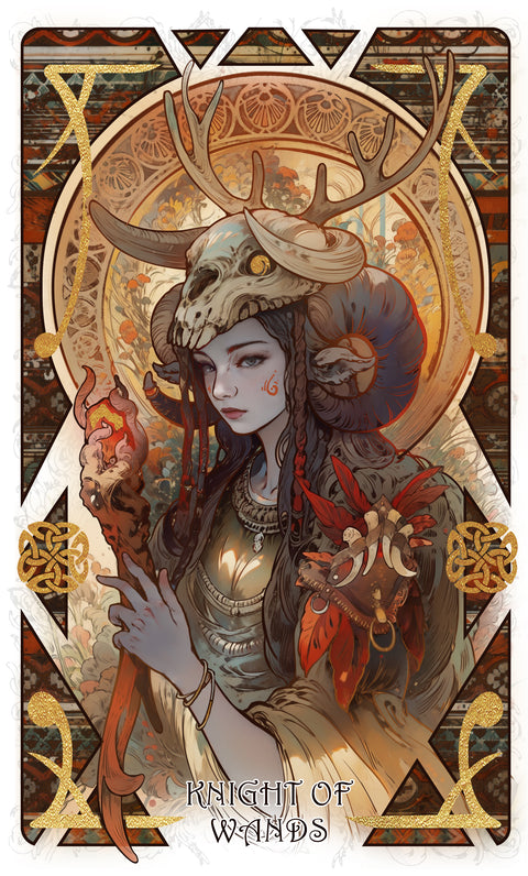 The Forest Knows Tarot – Knight of Wands