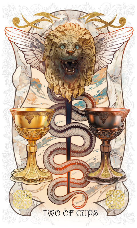 The Forest Knows Tarot – Two of Cups