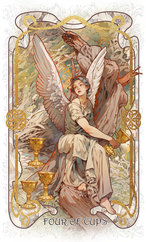 The Forest Knows Tarot – Four of Cups