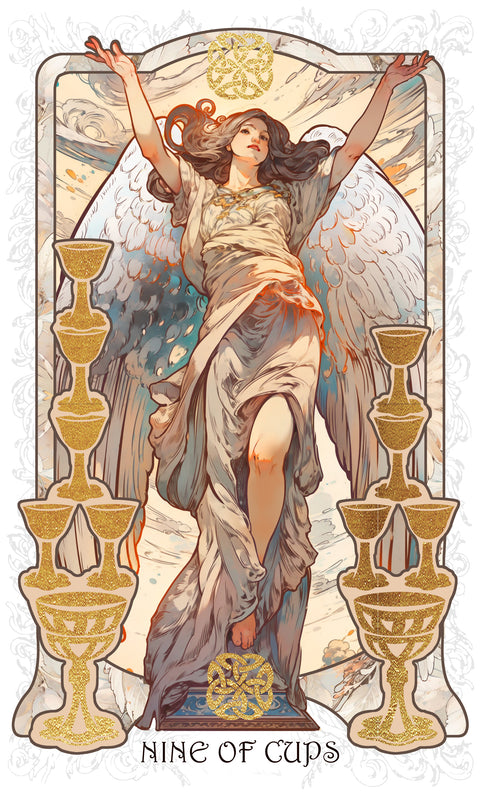 The Forest Knows Tarot – Nine of Cups