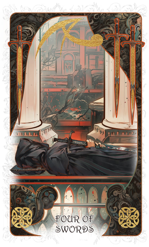 The Forest Knows Tarot – Four of Swords