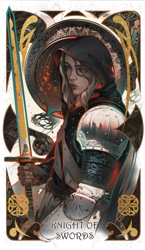 The Forest Knows Tarot – Knight of Swords
