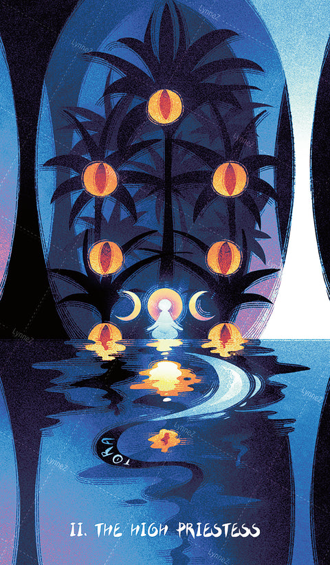 Glimmer Walker Tarot – The High Priestess
