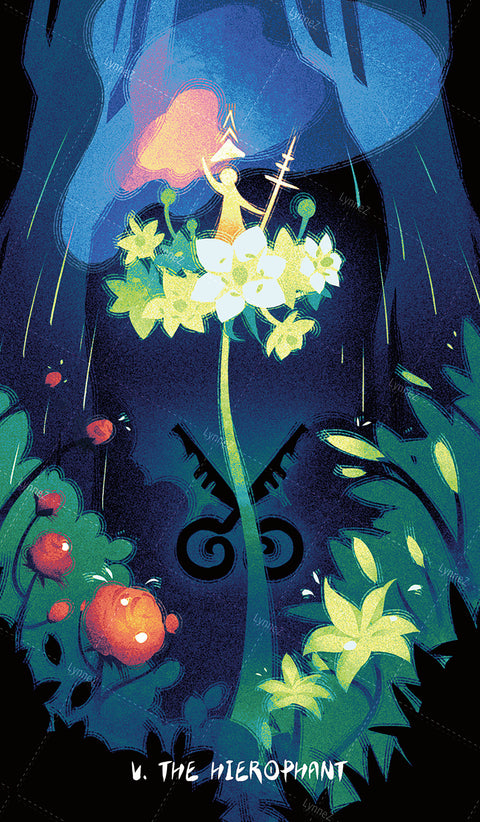 Glimmer Walker Tarot – The Hierophant