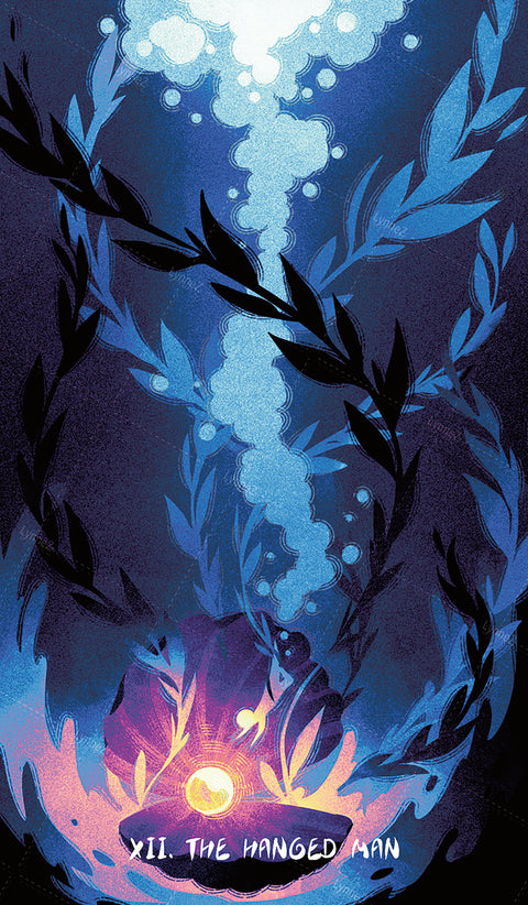 Glimmer Walker Tarot – The Hanged Man