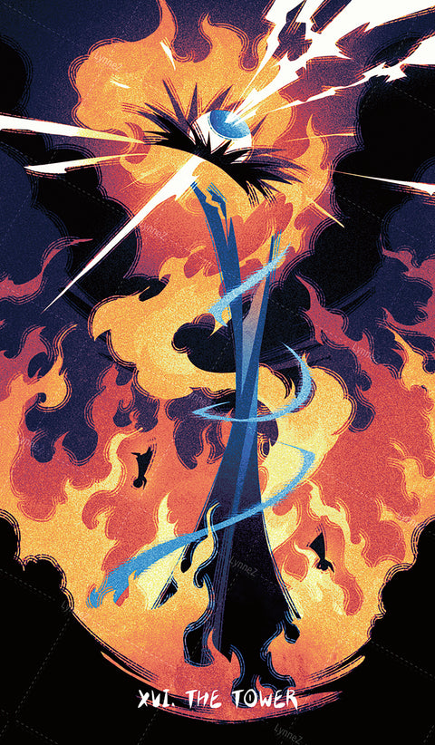 Glimmer Walker Tarot – The Tower