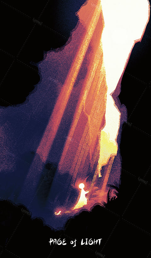 Glimmer Walker Tarot – Page of Light