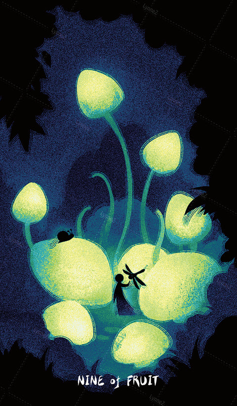 Glimmer Walker Tarot – Nine of Fruit