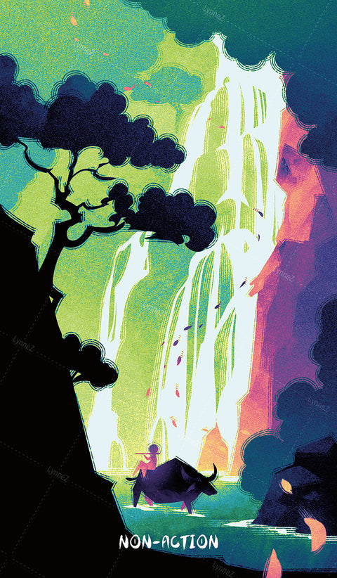 Glimmer Walker Tarot – Non-action (Wu-wei)
