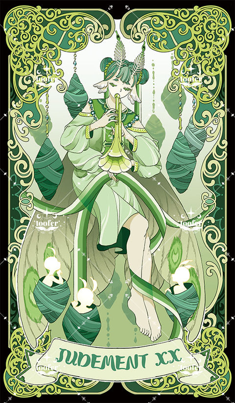 Green Trace Tarot – Judgement