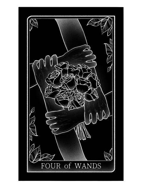 Tarot of Hand – Four of Wands