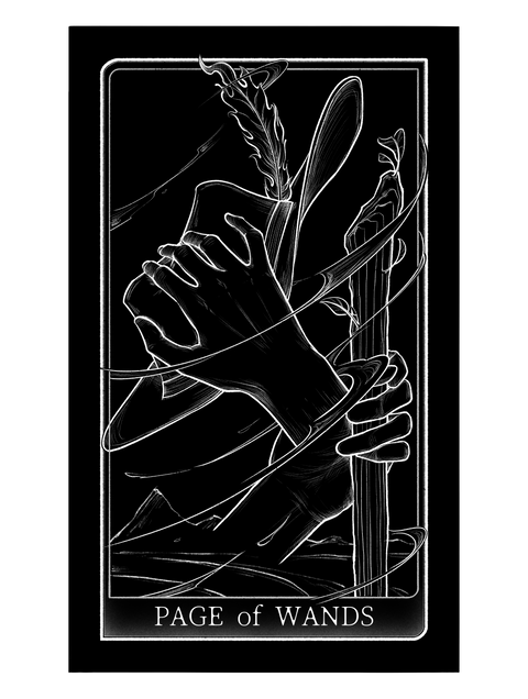 Tarot of Hand – Page of Wands