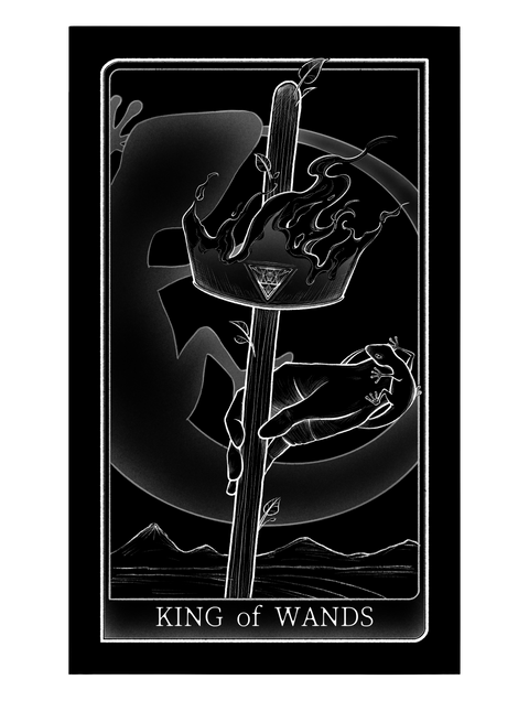Tarot of Hand – King of Wands