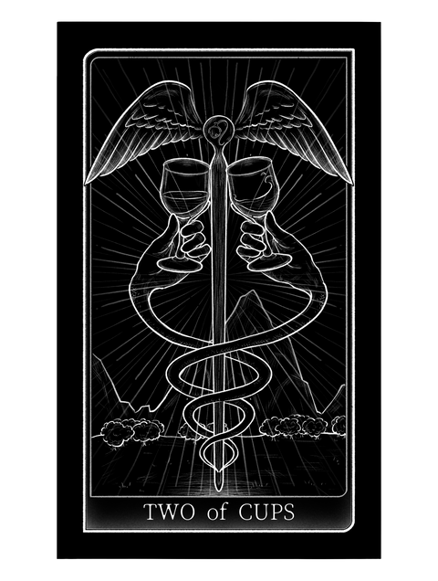 Tarot of Hand – Two of Cups
